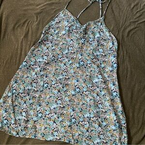 Floral Spaghetti Strap Dress